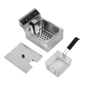 Friteuse Profesional 10 L 3000 W Inox — Termostato