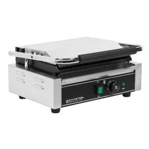 Grill Panini Pro 2200 W Ranurado 340x220 mm Inox