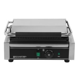 Grill Panini Pro 2200 W Ranurado 340x220 mm Inox