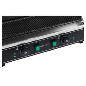 Grill Panini Doble - Placas Estriadas - Dynasteel