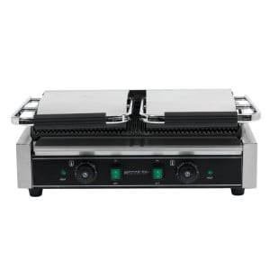 Grill Panini Doble - Placas Estriadas - Dynasteel