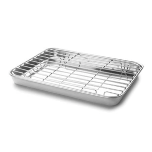 Fuente para Horno con Parrilla 235x155 mm Lacor - Cocción perfecta y versátil
