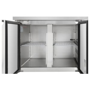 Mesa Refrigerada 2 Puertas GN1/1 - Profundidad 700 - Dynasteel