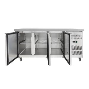 Mesa Refrigerada 3 Puertas GN1/1 - Profundidad 700 - Dynasteel