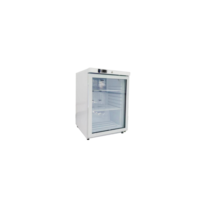 Mini Armario Refrigerado 200 L - Positivo Acristalado Inox Dynasteel