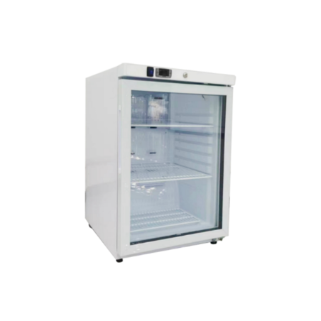 Mini Armario Refrigerado 200 L - Positivo Acristalado Inox Dynasteel