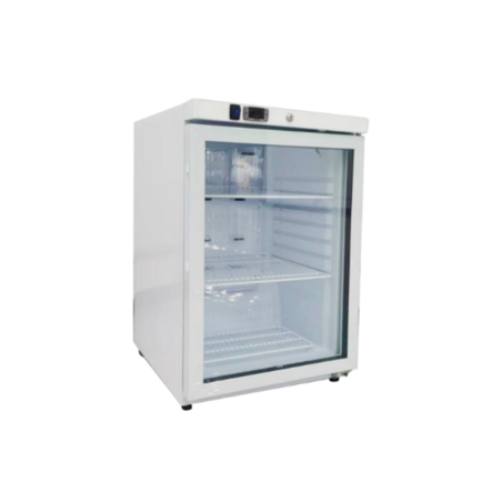 Mini Refrigerated Cabinet 200 L - Positive Glass Stainless Steel - Dynasteel