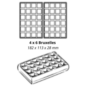 Gaufrier Professionnel Tournant Grand Modèle Krampouz - 4x6 Bruselas