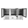 Saladette Compacta 3 Puertas - Con Tapa Deslizante - Dynasteel