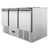 Saladette Compact 3 Doors - With Sliding Lid - Dynasteel