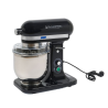 Planetary Mixer 7L Black - Dynasteel: Powerful and versatile for kitchen professionals.