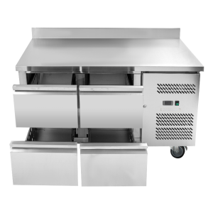 Refrigerated Positive Table Dynasteel - 4 High-end Drawers