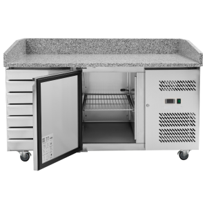 Mueble para Pizza 600x400 - 1 Puerta y 7 Cajones - Dynasteel