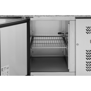 Mueble para Pizza 600x400 - 1 Puerta y 7 Cajones - Dynasteel