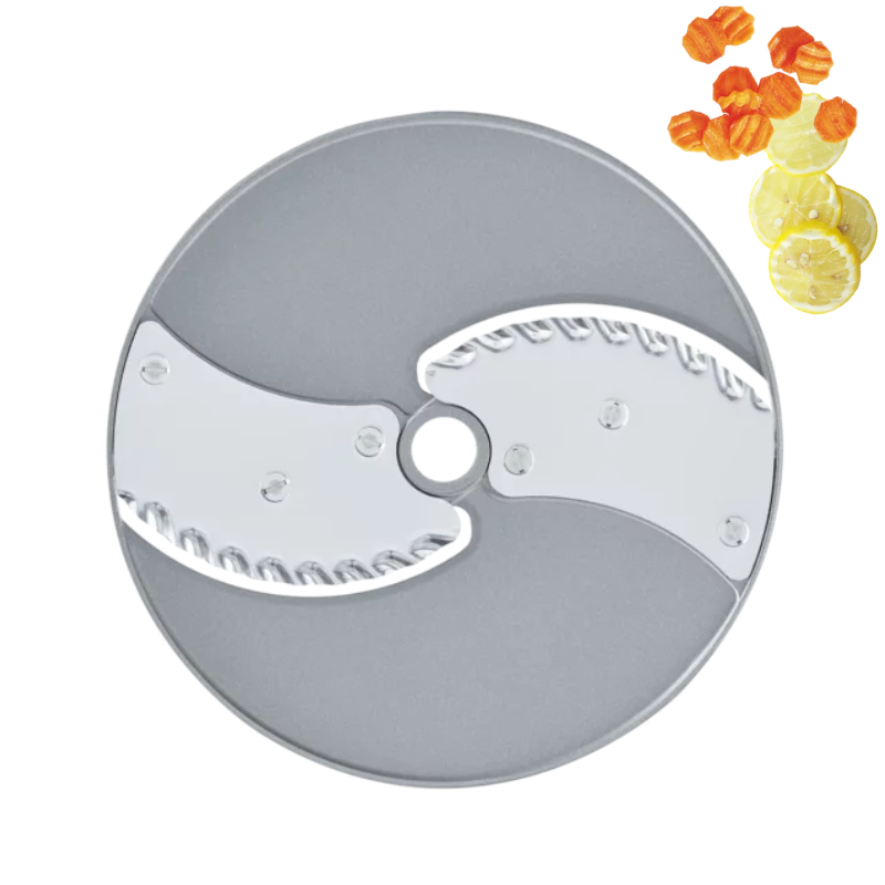 Disco Ondulado Tamaño Corte - 3 mm de la marca Robot Coupe para CL50 / CL50 Ultra / CL52 / CL55 / CL60. Disco Ondulado Tamaño Corte - 3 mm de la marca Robot Coupe para CL50 / CL50 Ultra / CL52 / CL55 / CL60.
