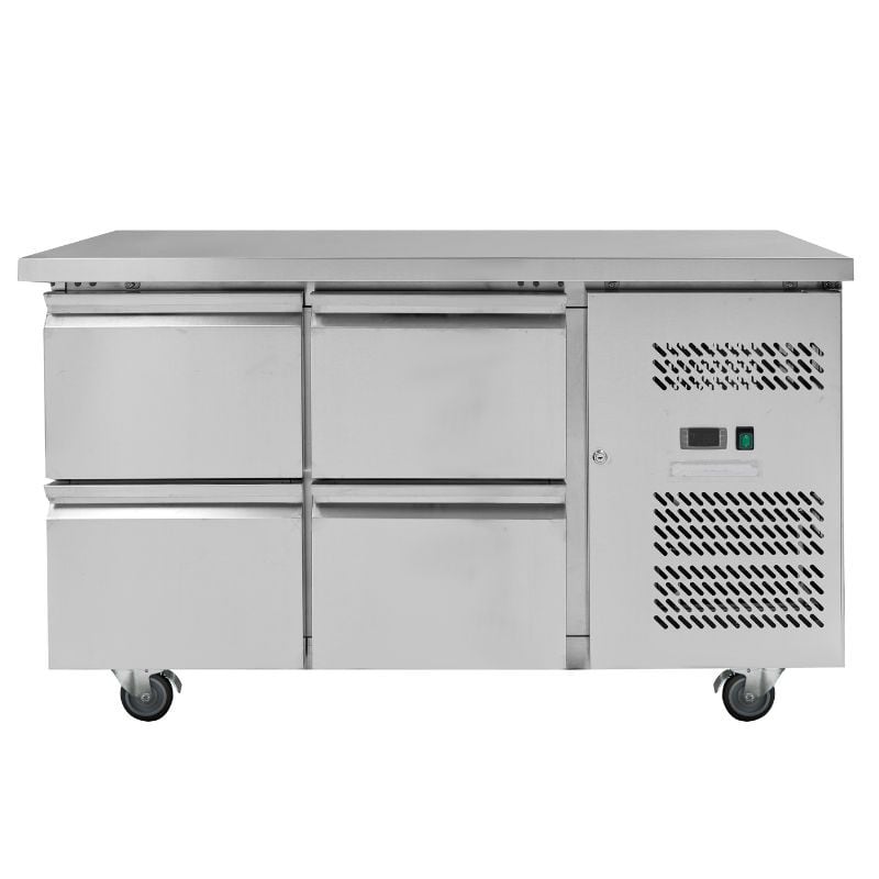 Mesa Refrigerada Positiva - 4 Cajones Dynasteel: Alta calidad profesional