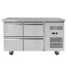 Mesa Refrigerada Positiva - 4 Cajones Dynasteel: Alta calidad profesional