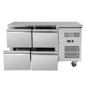 Mesa Refrigerada Positiva - 4 Cajones Dynasteel: Alta calidad profesional