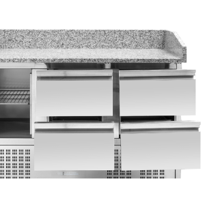 Mueble para Pizza Refrigerado Compacto 600x400 - Dynasteel