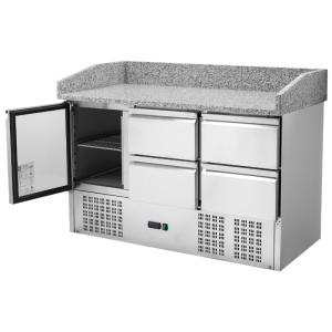 Mueble para pizza refrigerado compacto 600x400 - Dynasteel