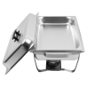 Chafing Dish 9 L - GN 1/1 Eco Dynasteel: mantén tus platos calientes