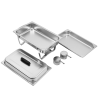 Chafing Dish 9 L - GN 1/1 Eco Dynasteel: mantén tus platos calientes