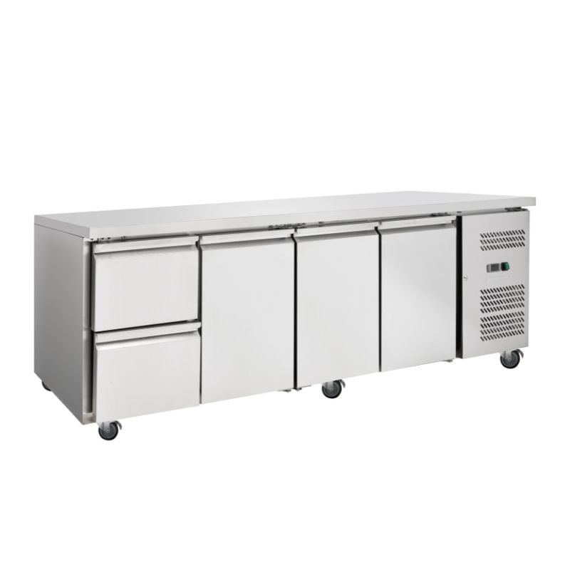 Mesa Refrigerada Positiva Dynasteel - Almacenamiento Óptimo