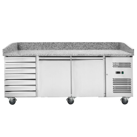 Mueble para Pizza - 2 Puertas y 7 Cajones - Dynasteel