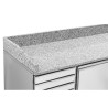 Mueble para Pizza - 2 Puertas y 7 Cajones - Dynasteel