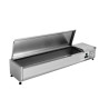 Saladette Refrigerada para Colocar Tapa Inox - 7 x GN 1/4 - Dynasteel