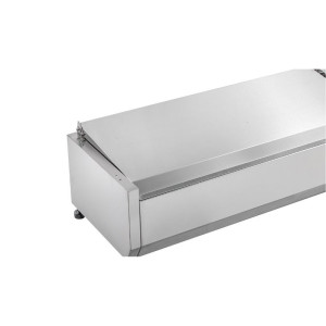 Vitrina refrigerada para ensaladas de acero inoxidable - 9 x GN 1/3 Dynasteel - Alto rendimiento y organización óptima