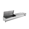 Saladette Refrigerada para Colocar Tapa Inox - 9 x GN 1/3 - Dynasteel