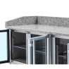 Mueble para Pizza Refrigerado Compacto - 3 Puertas de Vidrio - Dynasteel
