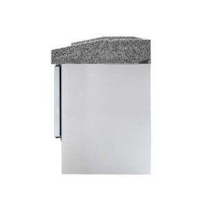Mueble para Pizza Refrigerado Compacto - 3 Puertas de Vidrio - Dynasteel