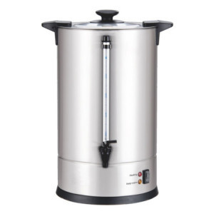 Percolador de Café 13,2 L: Capacidad 100 Tazas, Profesional & Inox