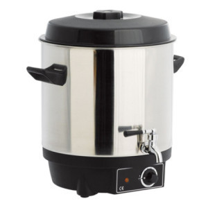 Calentador de Agua con Grifo 20L Inox