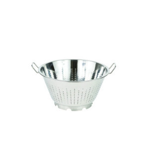 Colador Cónico con Pie - Robusto utensilio de acero inoxidable