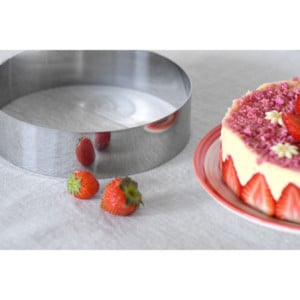 Stainless Steel Mousse Ring Ø160 mm Gobel - Pastry Accessory