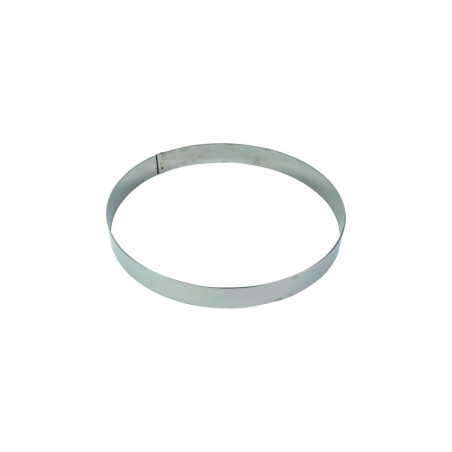 Stainless Steel Mousse Ring Ø 180 mm Gobel - Professional Quality