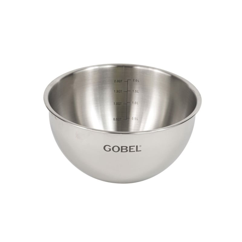 Cul de Poule Fondo Redondo Inox Ø 20 cm Gobel | Utensilio Pastelería