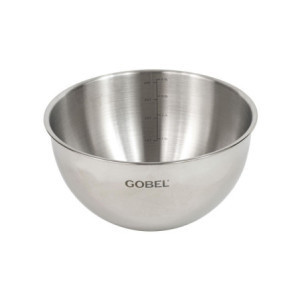 Cul de Poule Fondo Redondo - Inox 24 cm Gobel: Utensilio Pro de Calidad