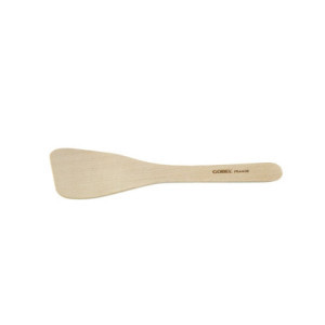 Espátula Curvada Llena en Haya 30 cm - Gobel: Cocina Profesional