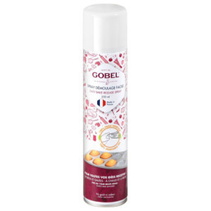 Spray Alimentaire Démoulage Facile - 250 ml - Gobel: Préparation pâtisserie facile et rapide, démoulage impeccable.