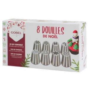 Special Christmas Pastry Sleeves - Gobel GL365, set of 8