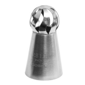 Stainless steel sphere nozzle ⌀ 24 mm Gobel - Pastry accessory