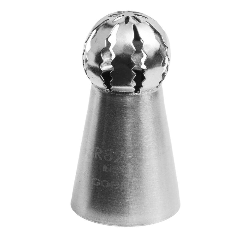 Stainless steel sphere nozzle Gobel R822 - Ø 24 mm | Professional pastry accessory