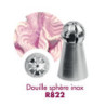 Boquilla esfera inox Gobel R822 - Ø 24 mm | Accesorio pastelería profesional