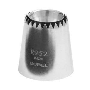 Sultane Fluted Stainless Steel Nozzle ⌀30mm - Gobel: Precision and Elegance