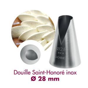 Boquilla Saint-Honoré en Inox - Ø 28 mm - Gobel: Precisión y elegancia