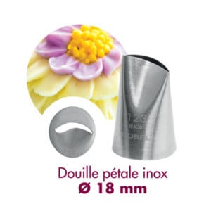 Boquilla Pétalo Inox Ø 18 mm Gobel - Accesorio Pastelería